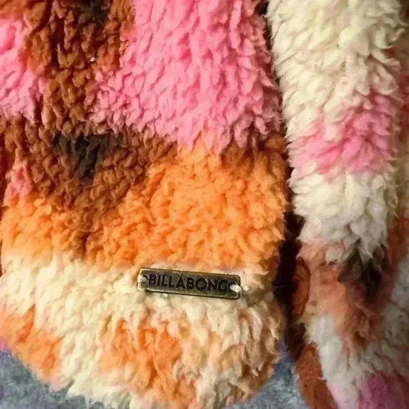 Billabong Time Off Half Zip Fleece Pullover - Small - Picture 4 of 5